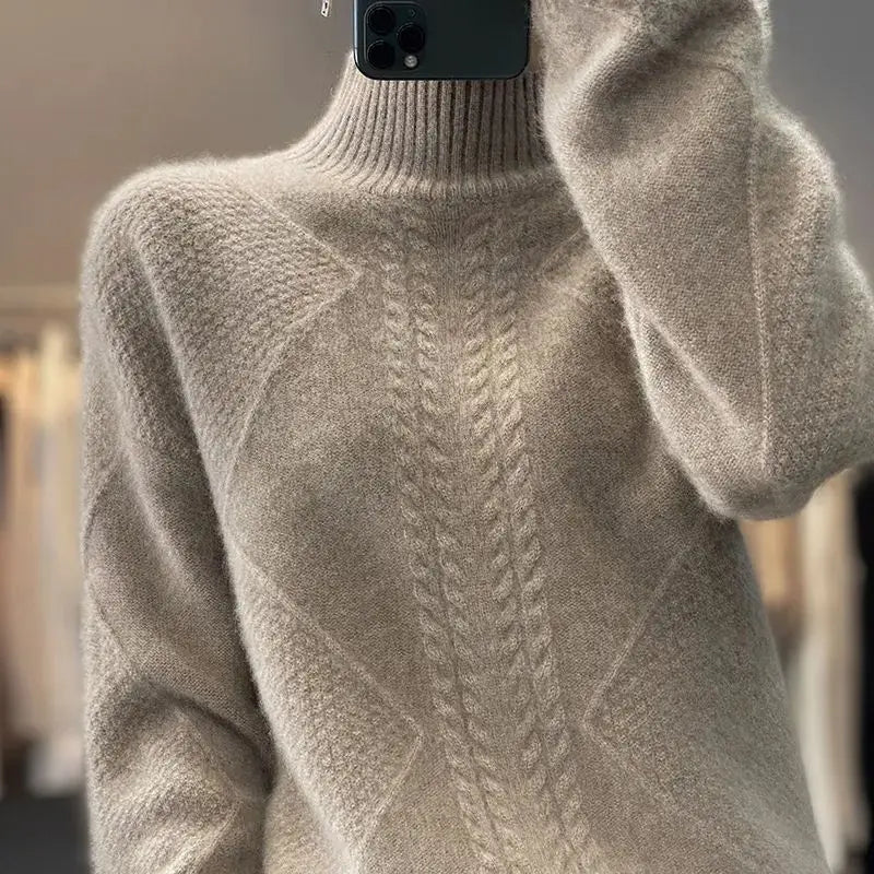 Elara Brush Knit Sweater
