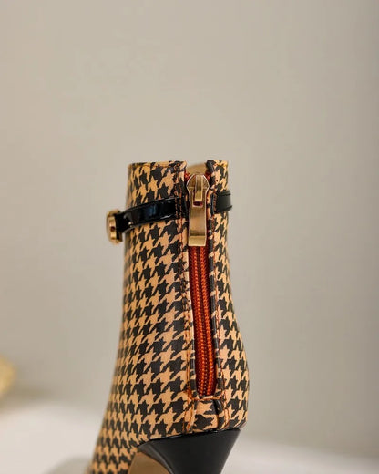 Sloane Houndstooth Stiletto