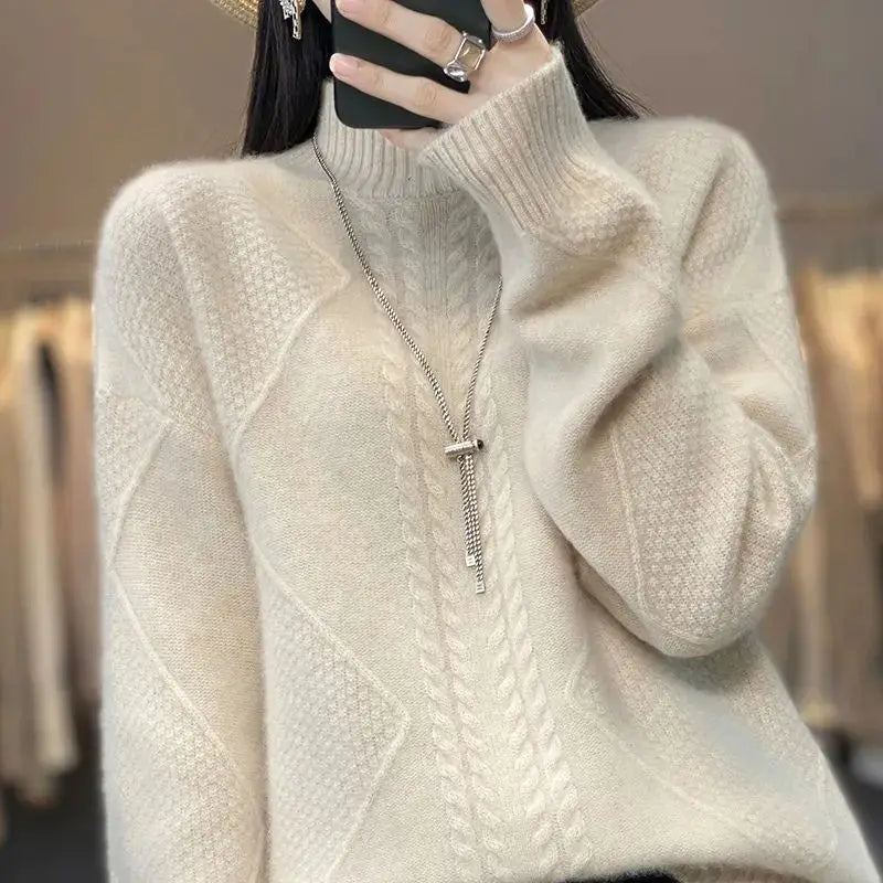 Elara Brush Knit Sweater
