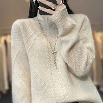 Elara Brush Knit Sweater
